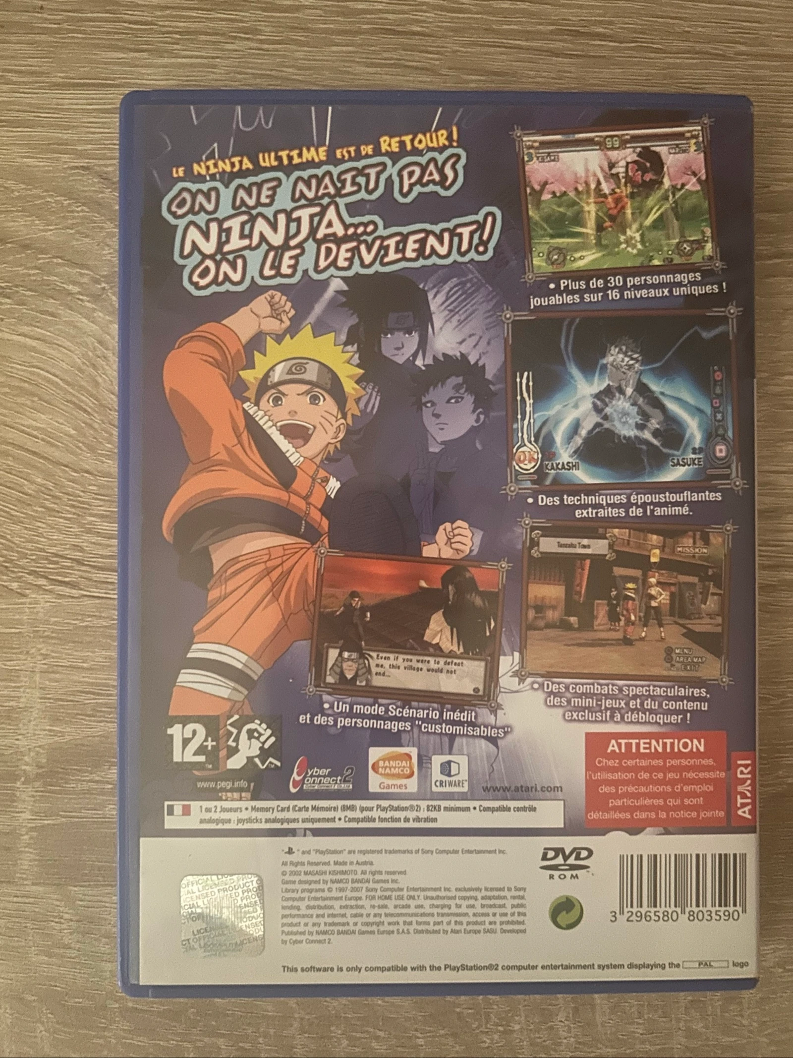 Naruto Ultimate Ninja 2 PS2 – Compleet – Uitstekende staat – photo 2